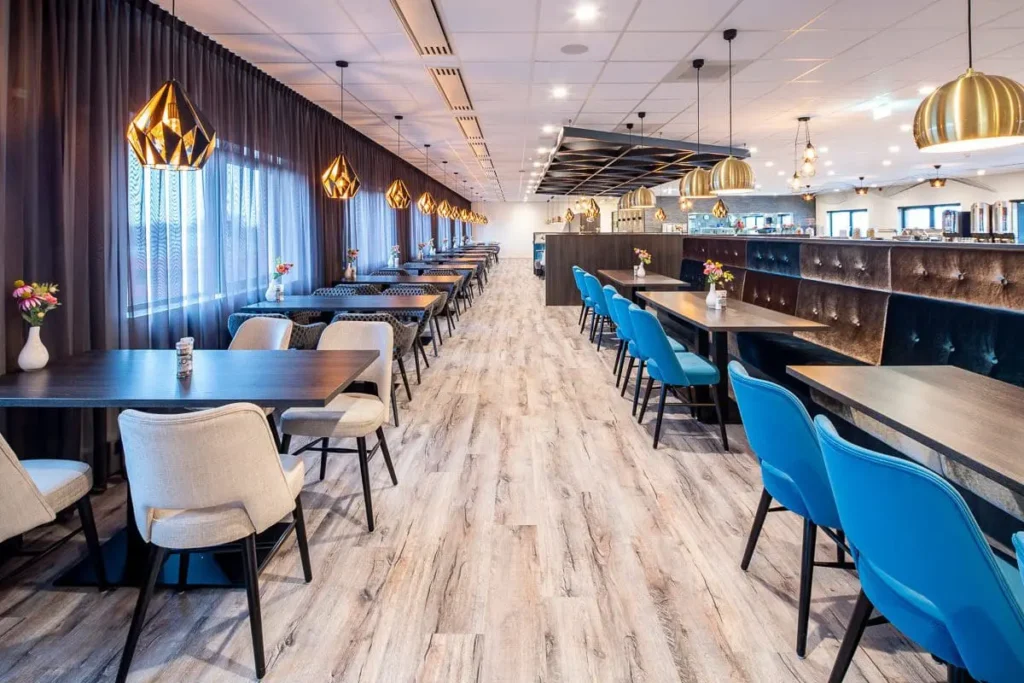 Restaurant en lounge bij BCN vergaderlocatie Zwolle